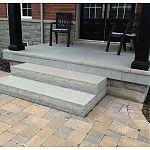 Brussels Block and Natural stone steps