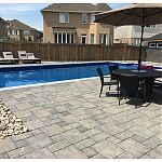 Thornbury with Ledge stone pool coping