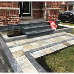 Mondrian steps and porch