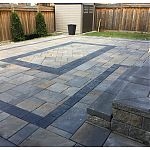 Blu 60 patio and Pisa stone steps.