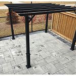 Smooth Melville slab patio 