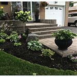 Pisa stone steps in Mahogany