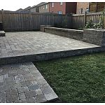 Brussels Block patio in Sierra
