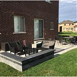 Beacon Hill Patio with Lineo Bench