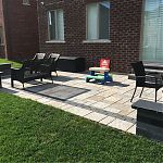 Beacon Hill Patio with Lineo Bench