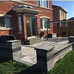 Beacon Hill Patio with Lineo Bench