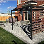 Beacon Hill Patio with Lineo Bench
