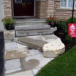 Wairton Flagstone walkway