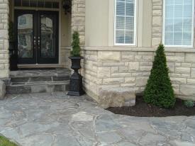 National Landscape, interlocking stone, flagstone, wood structures, and landscaping. Serving the Greater Toronto Area (GTA) for over 20 years including Acton, Bolton, Brampton, Bramalea, Burlington, Etobicoke, Georgetown, Guelph, Halton Hills, Milton, Mississauga, Nobleton, Oakville, Orangeville, Rockwood, and more. Ontario, Canada. - Flagstone